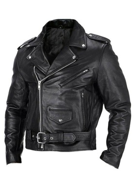 2023 Mens Fashion Leather Jacket Slim Fit Stand Co