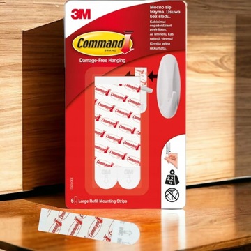 COMMAND PASKI WYMIENNE DUZE 6SZT