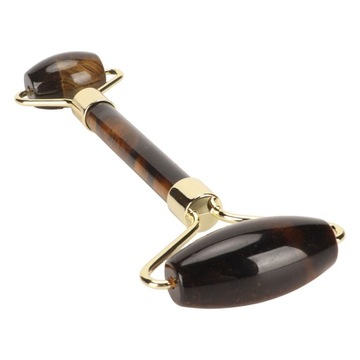 Массажный ролик для лица с 2 головками уменьшает отечность лица