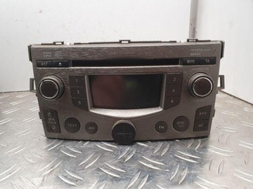 861200F050 RÁDIO Z NAVIGACE 2.0 D-4D AUR20 93 2010 TOYOTA VERSO (_R2_)