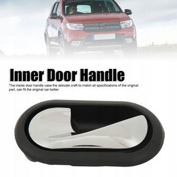 РУЧКА ВНУТРЕННЯЯ ДВЕРИ ЛЕВАЯ 8200733848 ЗАМЕНА НА DACIA DUSTER 2010-UP