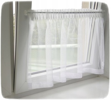 MINI KARNISZ 5 sztuk ZAZDROSTKI biały 80-120 cm