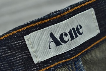 ACNE STUDIOS Max Raw SpodnieJeansy Męskie W31 L34