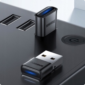 Адаптер Baseus BA04 USB-передатчик-приемник Bluetooth 5.1 для компьютера Dongl
