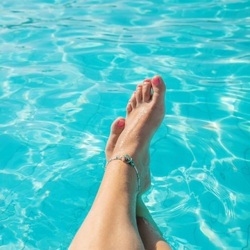 MISKA brodzik do PEDICURE składana wypustki masaż