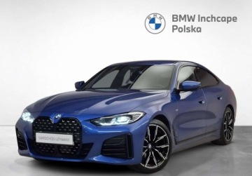 BMW Seria 4 G22-23-26 Coupe 2.0 420d 190KM 2023 BMW Seria 4 Niebieski Portimao l Shadow Line l M PRO l VAT23 2.0 Diesel