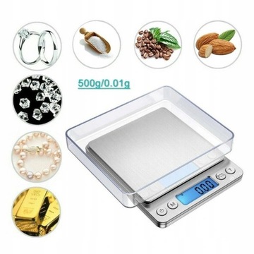 ТОЧНЫЕ ЮВЕЛИРНЫЕ ВЕСЫ 2КГ 500г/0,1