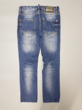 DSQUARED2 spodnie jeansy męskie 32 pas 86