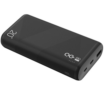 POWER BANK 20000мАч USB-C PD 20W QC 3.0 + ПОДАРОК