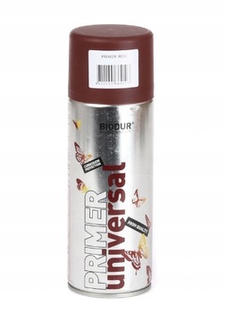 BIODUR PODKŁAD GRUNTUJĄCY W SPRAYU 400ML CZERWONY