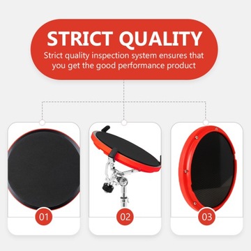 Аксессуары для барабанов Dumb Drum Practice Pad Metronom
