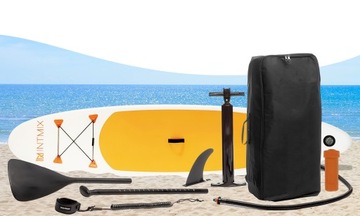 САП-ДОСКА ДЛЯ ПЛАВАНИЯ 350 СМ, НАДУВАННАЯ, ВЕСЛО С ВЕСЛОМ