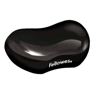 Podkładka pod nadgarstek FELLOWES CRYSTAL czarna