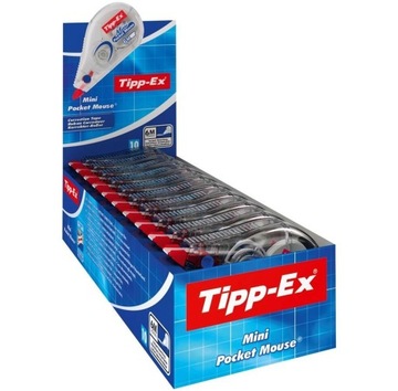 BIC ZESTAW TIPP-EX MINI POCKET MOUSE KOREKTOR 5MM X 6M SZKOLNY BIUROWY