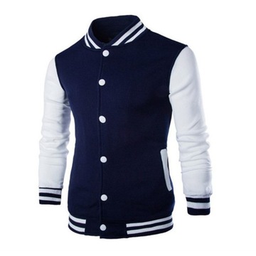 Fashion Slim Fit Baseball Men's Coat Personalized