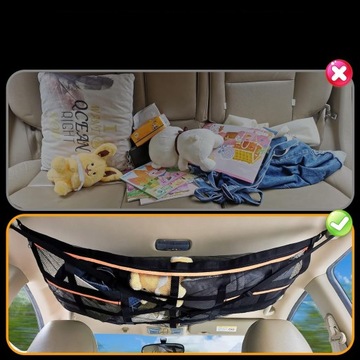 КАРМАН ДЛЯ ГРУЗОВОЙ СЕТКИ АВТОМОБИЛЯ 90X65 СМ, СЕТКА НА КРЫШУ АВТОМОБИЛЯ