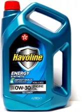 Texaco Havoline Energy 0W30 Olej Syntetyczny op.4l
