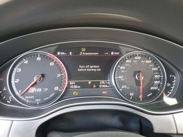 Audi A7 C7 RS7 Sportback Facelifting 4.0 TFSI 560KM 2016 Audi RS7 Sportback 2016 4.0l 4.0 Benzyna 560KM, zdjęcie 9