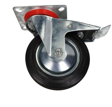 KOŁO KÓŁKO KOŁA obrotowe z hamulcem fi 85mm 60kg