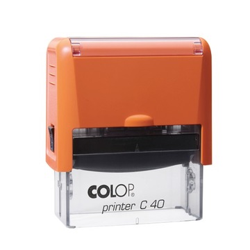 Pieczątka FIRMOWA COLOP C40 PRO do 8 wer + PROJEKT