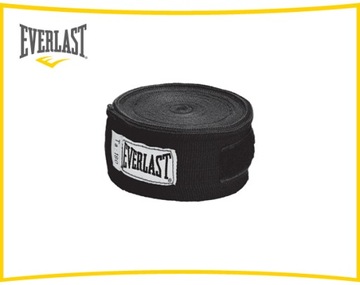 EVERLAST TAŚMA BOKSERSKA ELASTYCZNA 4,5m BLACK