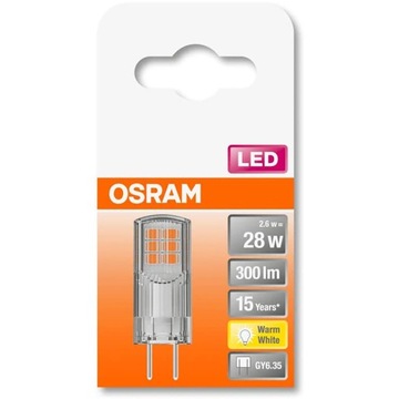 СВЕТОДИОДНАЯ КАПСУЛЬНАЯ лампа GY6.35 2,6 Вт = 28 Вт 12 В OSRAM
