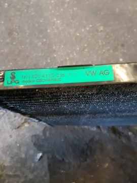 AUDI A3 8P 1.6 MPI CHLADIČ KLIMATIZACE KONDENZÁTOR 1K0820411Q