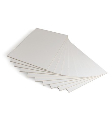 Płyta HDF 3mm biała/surowa 420x297mm (A3) -op.10 szt.
