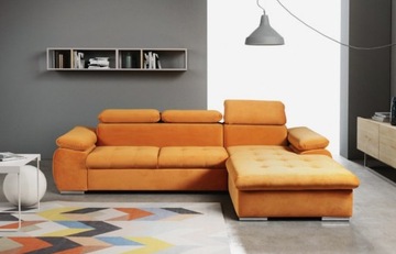 Nowoczesny Narożnik Rogówka 284x196 TRIO ŁU