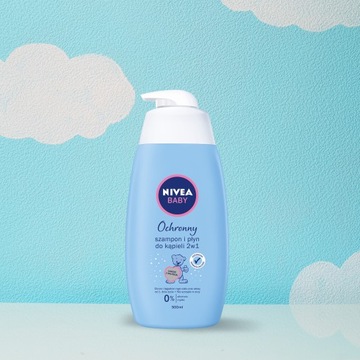 NIVEA BABY Шампунь жидкий для ванн детский 500мл х 3 шт.