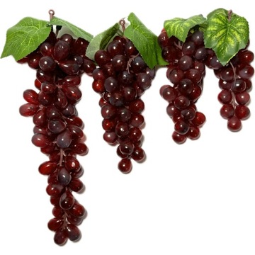 ВИНОГРАДНО-ЗЕЛЕНЫЙ ИСКУССТВЕННЫЕ ФРУКТЫ ОРНАМЕНТ ДЕКОР КРЕМ 30 см