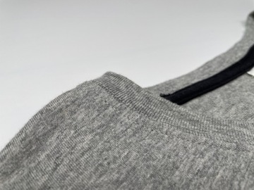 Мужская блузка с длинным рукавом, серый меланж, Tommy Hilfiger, размер XL