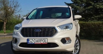 Ford Kuga II SUV Facelifting 2.0 TDCi 150KM 2018 Ford Kuga 2.0 150KM VIGNALE Kamera/GrzaneSkóry/ ElektrycznaKlapa/FV-23%, zdjęcie 14