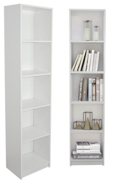 REGAŁ EWA 40 CM PÓŁKA, SZAFKA, KSIĄŻKI BIAŁY