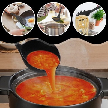 6x КУХОННАЯ ПОСУДА НАБОР АКСЕССУАРОВ КУХОННАЯ ПОСУДА ЛОЖКА-УМЫВНИК