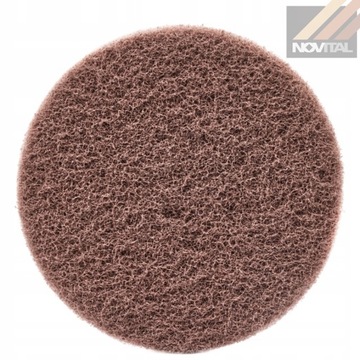 Krążek na rzep z włókniny ściernej 125mm P180