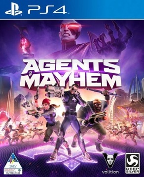 AGENTS OF MAYHEM PL PLAYSTATION 4 PS4 SKLEP !