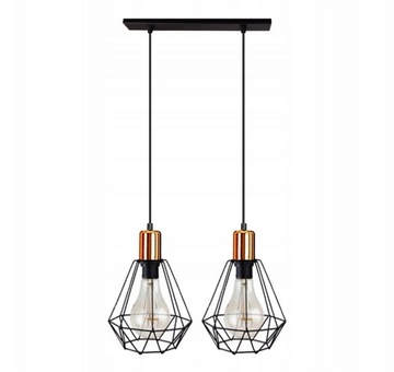 LAMPA PLAFON SALON LISTWA LED koszyk diamenty CU-3