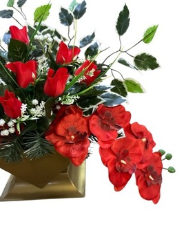 КРЕМОВЫЙ НАБОР МОГИЛА КОМПОЗИЦИЯ КЛАДБИЩЕ СЕРДЦЕ РОЗЫ ВИН БУКЕТ НАБОР