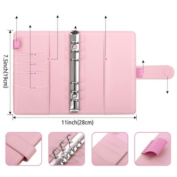 Папка для бюджета, органайзер для расходов, комплект А6.