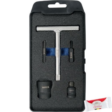 KOMPLET KLUCZY DO PLASTIKOWYCH KORKÓW OLEJU 5 ELEMENTÓW YT-05980