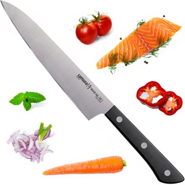 Samura Harakiri Nóż Utility 150 mm - Stal AUS-8, Rękojeść ABS