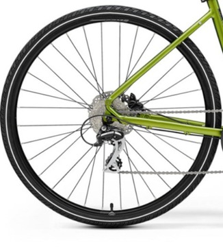 Женские кроссовки Merida Crossway 20 2024, зеленые