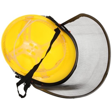 Защитная каска с защитной маской для кошения