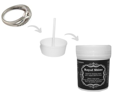 ROYAL ОЧИСТИТЕЛЬНАЯ ЖИДКОСТЬ ДЛЯ ЗОЛОТЫХ И СЕРЕБРЯНЫХ УКРАШЕНИЙ
