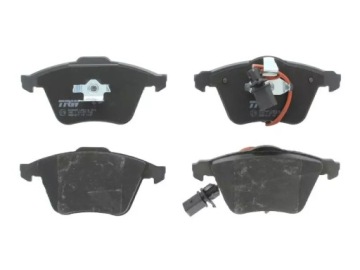 ПЕРЕДНИЕ ДИСКИ+колодки TRW AUDI A6 C6 347MM