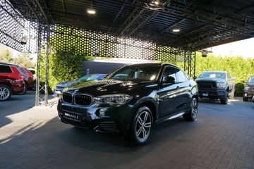 BMW X6 F16 Crossover xDrive30d 258KM 2017 BMW X6 259KM MPakiet Bezwyp. Oryg.PowlokiSzyby Szyberdach AdaptiveLED 4Zon