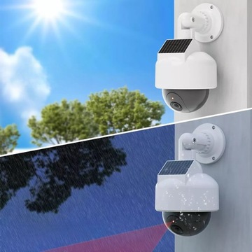 ВРАЩАЮЩАЯСЯ КУПОЛЬНАЯ КАМЕРА МАНАКЕТ СОЛНЕЧНОЙ МОНИТОРИНГА СВЕТОДИОДНАЯ БАТАРЕЯ