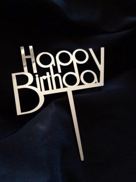 5x Topper HAPPY BIRTHDAY WYCINANY LASEROWO HIT!