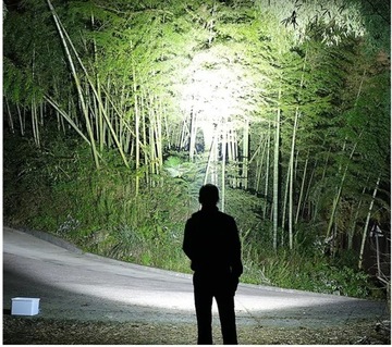 МОЩНЫЙ ТАКТИЧЕСКИЙ ФОНАРЬ СВЕТОДИОДНЫЙ POWERBANK USB ZOOM Водонепроницаемый МЕТАЛЛИЧЕСКИЙ КОРПУС